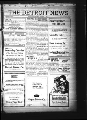 The Detroit News (Detroit, Tex.), Vol. 1, No. 34, Ed. 1 Thursday, November 22, 1928