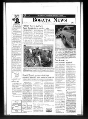 Primary view of object titled 'Bogata News (Bogata, Tex.), Vol. 88, No. 10, Ed. 1 Thursday, July 16, 1998'.