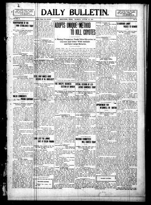 Daily Bulletin. (Brownwood, Tex.), Vol. 10, No. 81, Ed. 1 Thursday, January 20, 1910