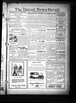The Detroit News-Herald (Detroit, Tex.), Vol. 4, No. 13, Ed. 1 Thursday, June 25, 1931