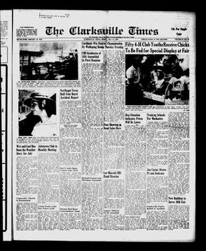 Primary view of object titled 'The Clarksville Times (Clarksville, Tex.), Vol. 87, No. 28, Ed. 1 Friday, July 31, 1959'.
