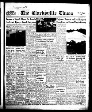 Primary view of object titled 'The Clarksville Times (Clarksville, Tex.), Vol. 83, No. 23, Ed. 1 Friday, June 27, 1958'.