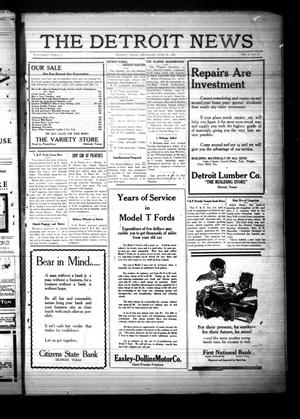 The Detroit News (Detroit, Tex.), Vol. 1, No. 11, Ed. 1 Thursday, June 14, 1928