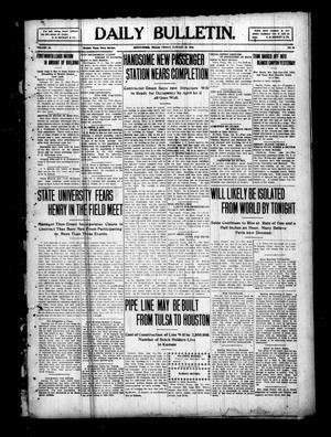 Daily Bulletin. (Brownwood, Tex.), Vol. 10, No. 88, Ed. 1 Friday, January 28, 1910