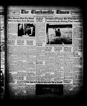 The Clarksville Times (Clarksville, Tex.), Vol. 72, No. 21, Ed. 1 Friday, June 9, 1944