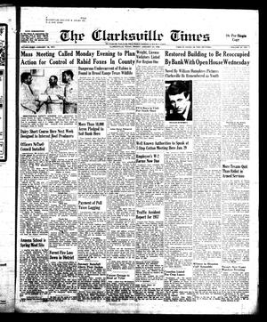 Primary view of object titled 'The Clarksville Times (Clarksville, Tex.), Vol. 86, No. 1, Ed. 1 Friday, January 24, 1958'.