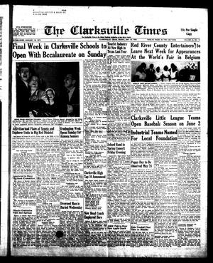 The Clarksville Times (Clarksville, Tex.), Vol. 83, No. 18, Ed. 1 Friday, May 23, 1958