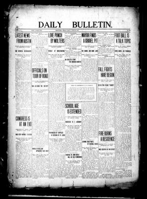 Daily Bulletin. (Brownwood, Tex.), Vol. 11, No. 262, Ed. 1 Tuesday, August 22, 1911