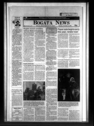Bogata News (Bogata, Tex.), Vol. 88, No. 27, Ed. 1 Thursday, November 12, 1998