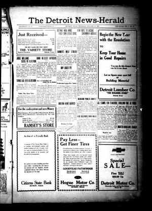 The Detroit News-Herald (Detroit, Tex.), Vol. 2, No. 42, Ed. 1 Friday, January 17, 1930