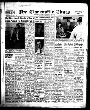 Primary view of object titled 'The Clarksville Times (Clarksville, Tex.), Vol. 83, No. 21, Ed. 1 Friday, June 13, 1958'.