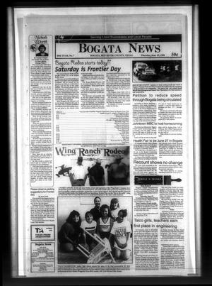 Bogata News (Bogata, Tex.), Vol. 88, No. 7, Ed. 1 Thursday, June 25, 1998