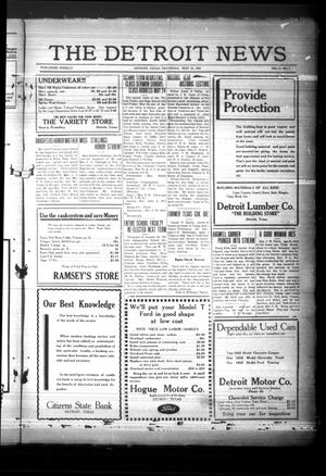 The Detroit News (Detroit, Tex.), Vol. 2, No. 7, Ed. 1 Thursday, May 16, 1929
