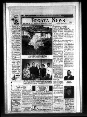 Bogata News (Bogata, Tex.), Vol. 87, No. 35, Ed. 1 Thursday, January 8, 1998
