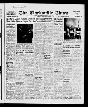 Primary view of object titled 'The Clarksville Times (Clarksville, Tex.), Vol. 87, No. 36, Ed. 1 Friday, September 25, 1959'.