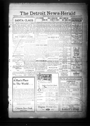 Primary view of object titled 'The Detroit News-Herald (Detroit, Tex.), Vol. 4, No. 36, Ed. 1 Thursday, December 3, 1931'.