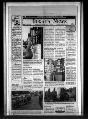 Primary view of object titled 'Bogata News (Bogata, Tex.), Vol. 88, No. 20, Ed. 1 Thursday, September 24, 1998'.