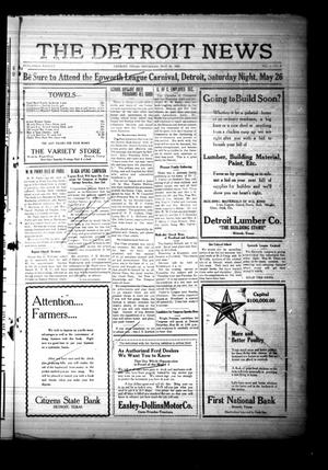 The Detroit News (Detroit, Tex.), Vol. 1, No. 8, Ed. 1 Thursday, May 24, 1928