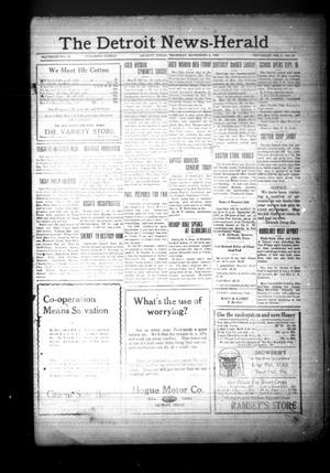 The Detroit News-Herald (Detroit, Tex.), Vol. 3, No. 23, Ed. 1 Thursday, September 4, 1930