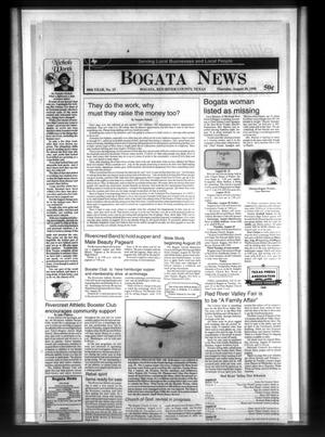 Bogata News (Bogata, Tex.), Vol. 88, No. 15, Ed. 1 Thursday, August 20, 1998