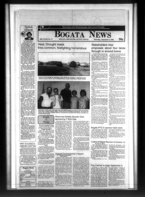 Bogata News (Bogata, Tex.), Vol. 88, No. 17, Ed. 1 Thursday, September 3, 1998