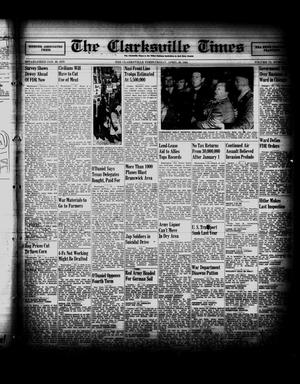 Primary view of object titled 'The Clarksville Times (Clarksville, Tex.), Vol. 72, No. 15, Ed. 1 Friday, April 28, 1944'.