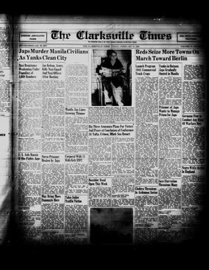 The Clarksville Times (Clarksville, Tex.), Vol. 73, No. 5, Ed. 1 Friday, February 16, 1945