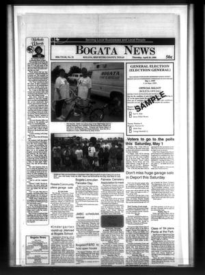Primary view of object titled 'Bogata News (Bogata, Tex.), Vol. 88, No. 51, Ed. 1 Thursday, April 29, 1999'.