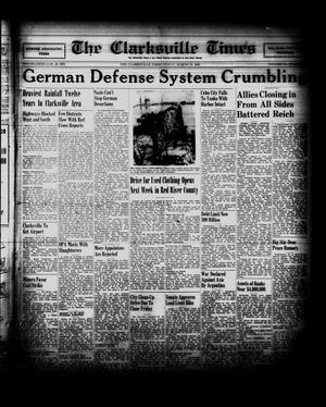 The Clarksville Times (Clarksville, Tex.), Vol. 73, No. 11, Ed. 1 Friday, March 30, 1945