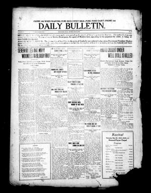 Daily Bulletin. (Brownwood, Tex.), Vol. 11, No. 187, Ed. 1 Thursday, May 25, 1911
