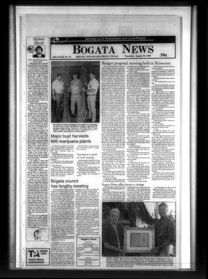 Bogata News (Bogata, Tex.), Vol. 89, No. 15, Ed. 1 Thursday, August 19, 1999