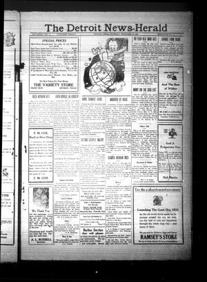 The Detroit News-Herald (Detroit, Tex.), Vol. 5, No. 39, Ed. 1 Thursday, December 29, 1932