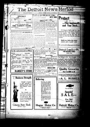 The Detroit News-Herald (Detroit, Tex.), Vol. 2, No. 34, Ed. 1 Thursday, November 21, 1929