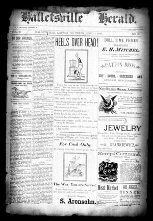 Halletsville Herald. (Hallettsville, Tex.), Vol. 23, No. 28, Ed. 1 Thursday, June 14, 1894