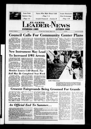 El Campo Leader-News (El Campo, Tex.), Vol. 98, No. 44, Ed. 1 Wednesday, August 25, 1982