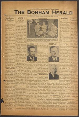 The Bonham Herald (Bonham, Tex.), Vol. 22, No. [91], Ed. 1 Monday, June 13, 1949