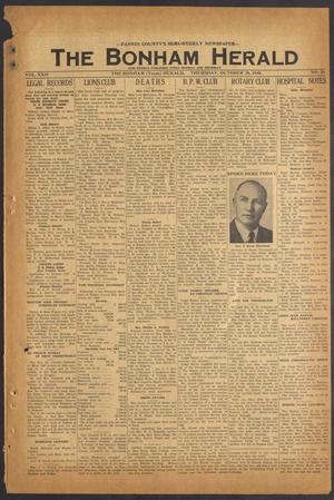 The Bonham Herald (Bonham, Tex.), Vol. 22, No. 26, Ed. 1 Thursday, October 28, 1948