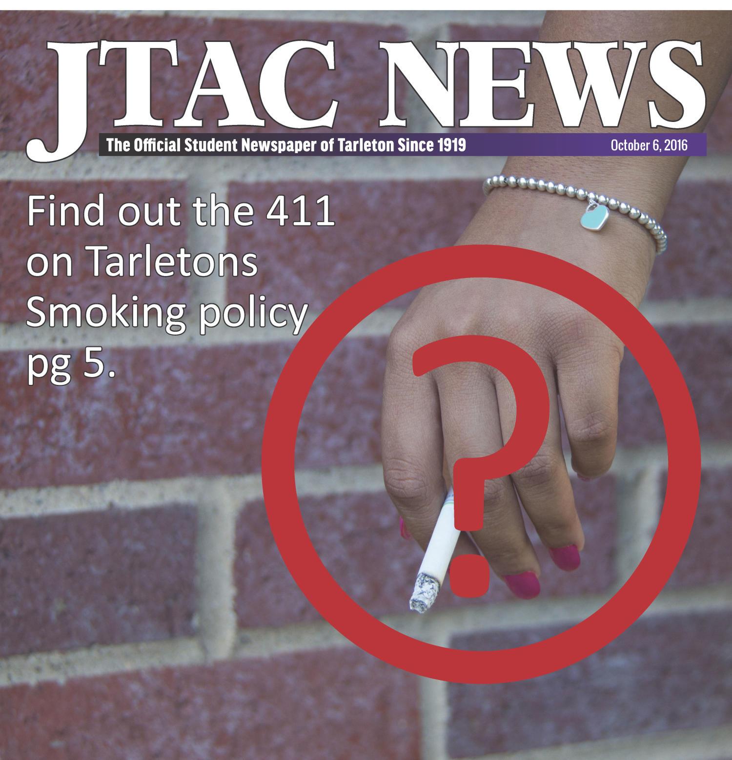 JTAC News (Stephenville, Tex.), Ed. 1 Thursday, October 6, 2016
                                                
                                                    [Sequence #]: 1 of 8
                                                