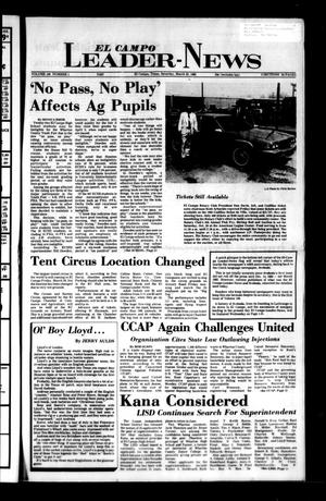 El Campo Leader-News (El Campo, Tex.), Vol. 100, No. 1, Ed. 1 Saturday, March 23, 1985