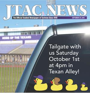 JTAC News (Stephenville, Tex.), Ed. 1 Thursday, September 29, 2016