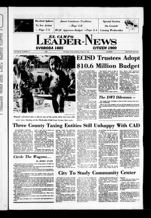 El Campo Leader-News (El Campo, Tex.), Vol. 98, No. 43, Ed. 1 Saturday, August 21, 1982