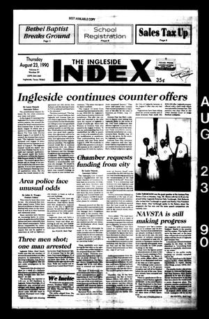 The Ingleside Index (Ingleside, Tex.), Vol. 41, No. 29, Ed. 1 Thursday, August 23, 1990