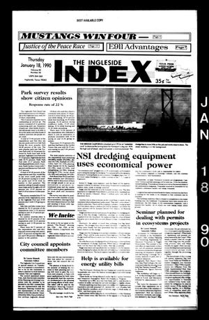 The Ingleside Index (Ingleside, Tex.), Vol. 40, No. 50, Ed. 1 Thursday, January 18, 1990