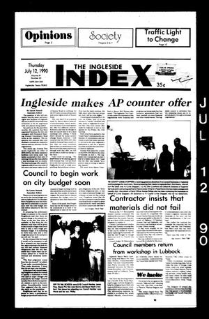 The Ingleside Index (Ingleside, Tex.), Vol. 41, No. 23, Ed. 1 Thursday, July 12, 1990