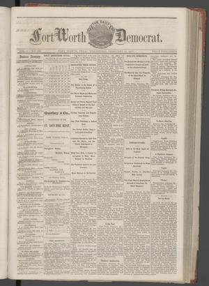 Primary view of object titled 'The Daily Fort Worth Democrat. (Fort Worth, Tex.), Vol. 1, No. 198, Ed. 1 Wednesday, February 21, 1877'.