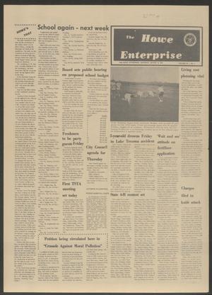The Howe Enterprise (Howe, Tex.), Vol. 11, No. 4, Ed. 1 Thursday, August 15, 1974