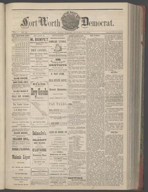 The Daily Fort Worth Democrat. (Fort Worth, Tex.), Vol. 1, No. 94, Ed. 1 Sunday, October 22, 1876