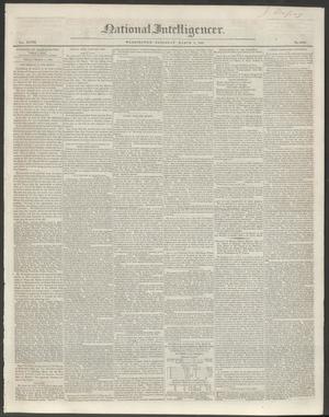 Primary view of National Intelligencer. (Washington [D.C.]), Vol. 48, No. 6895, Ed. 1 Saturday, March 6, 1847