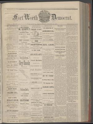 The Daily Fort Worth Democrat. (Fort Worth, Tex.), Vol. 1, No. 86, Ed. 1 Friday, October 13, 1876