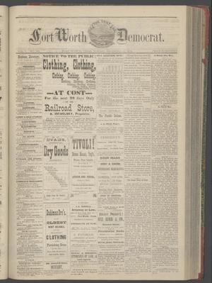 Primary view of object titled 'The Daily Fort Worth Democrat. (Fort Worth, Tex.), Vol. 1, No. 142, Ed. 1 Sunday, December 17, 1876'.